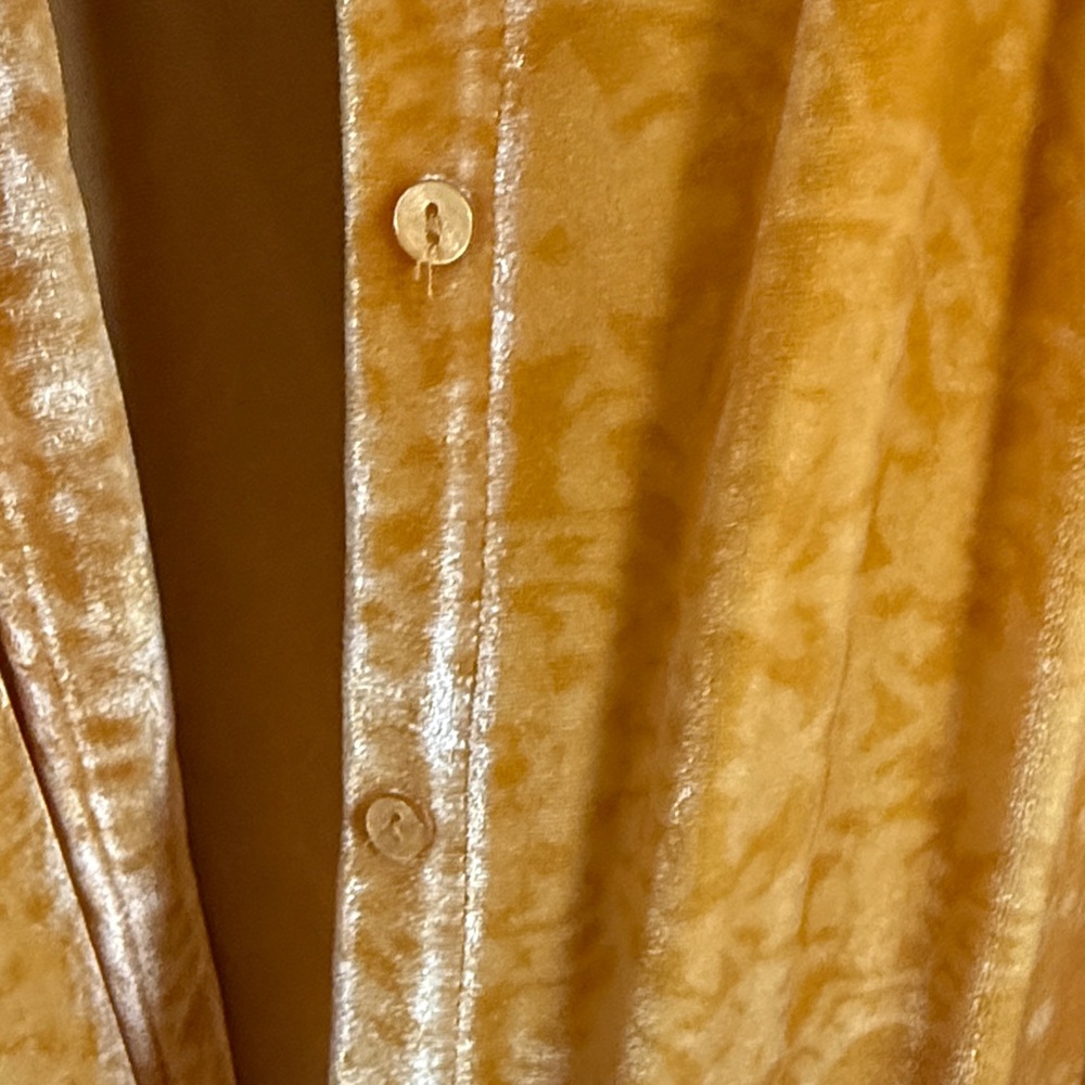 Free People Golden Velvet Tiered Duster - Picture 5 of 5